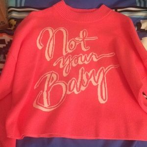 H&M cropped sweater.